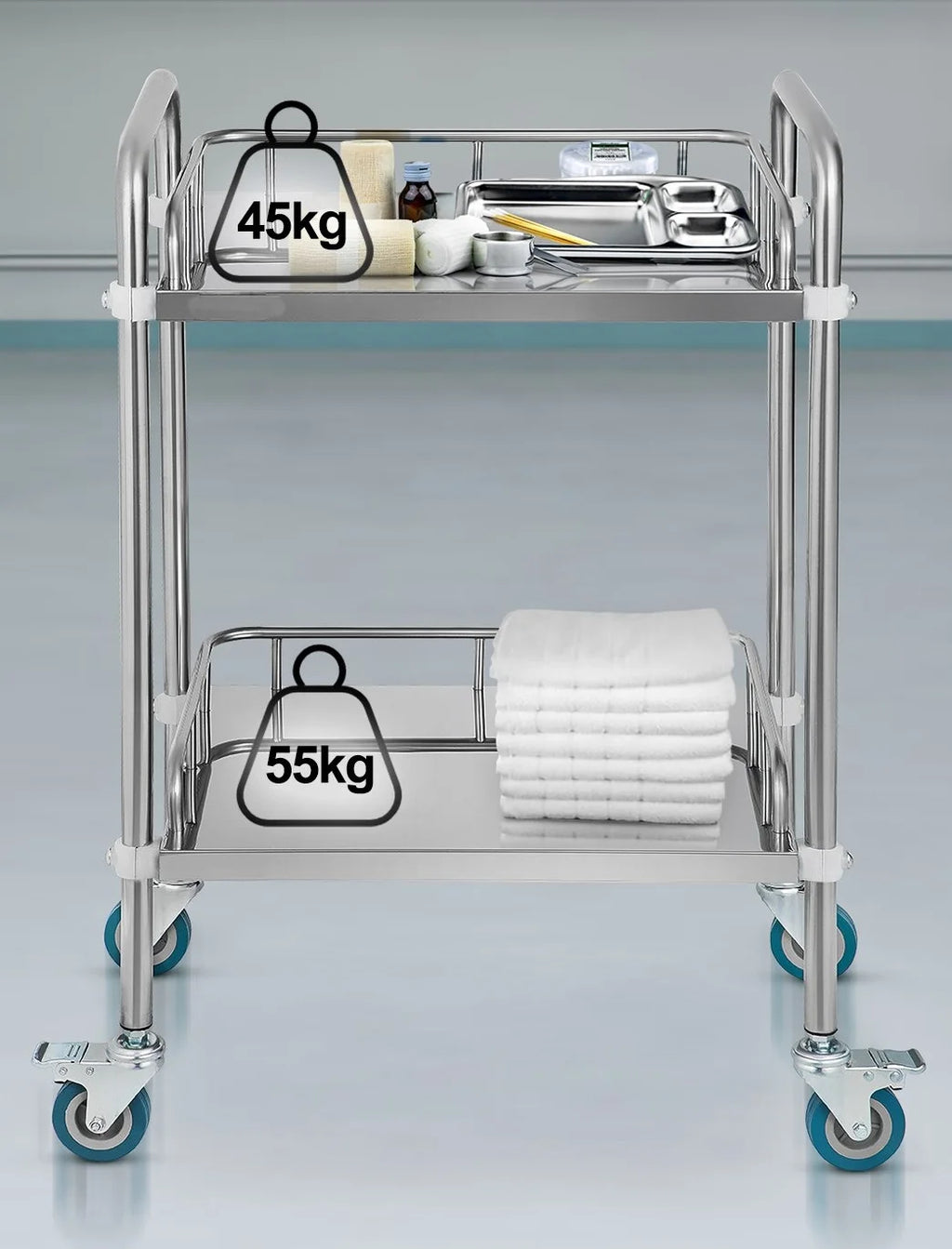 carucior medical inox