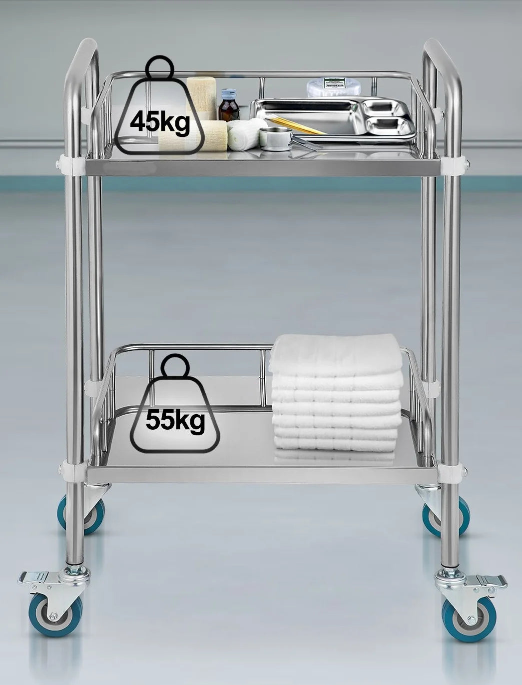 carucior medical inox