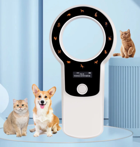 Cititor Microcip, crotalii Animale – Cititor RFID Profesional pentru Câini, Pisici și Animale de Fermă