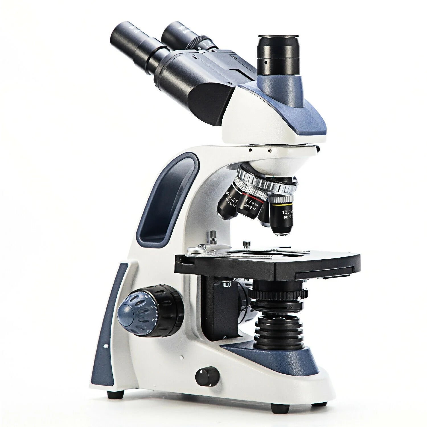 Microscop trinocular laborator
